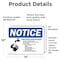 Signmission Safety Culture Sign, 14 in Width, Vinyl Decal, Rectangle OS-2PACK-NS-D-1014-L-15593 - alternate 3